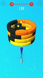 Hit Ball : Smash Bricks 3D Download Game Screenshot #1